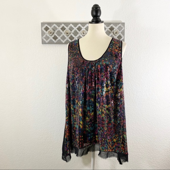 sequin top size 20
